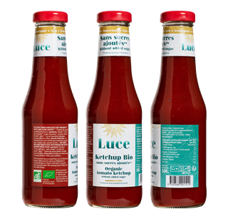 Luce Ketchup zonder suiker bio 500g - 1555